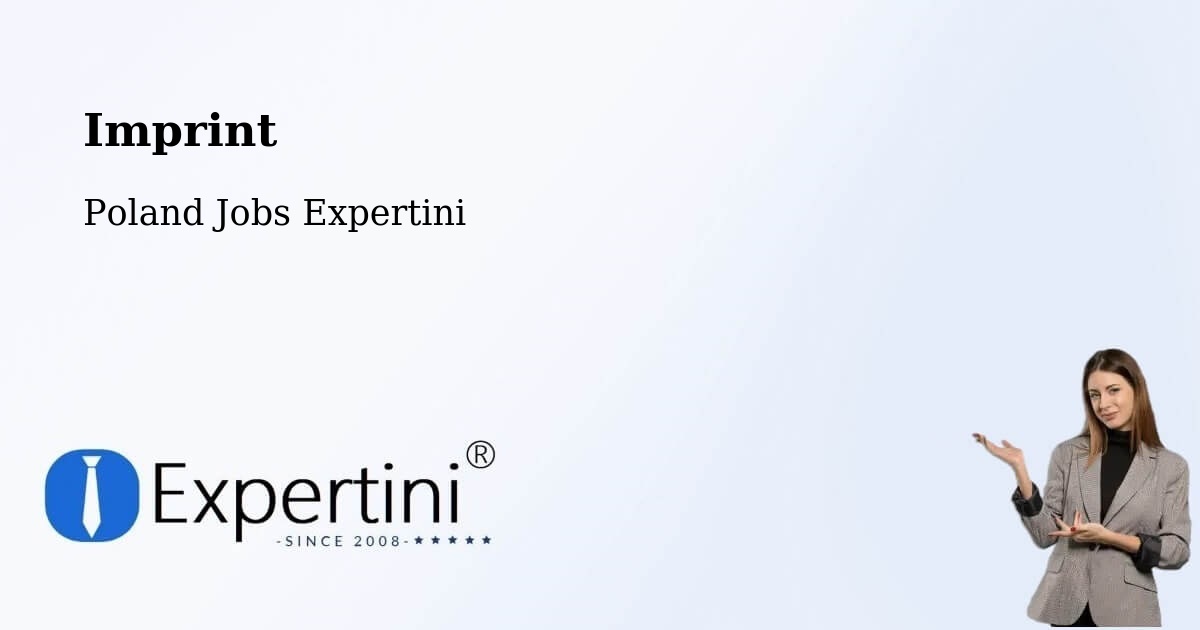 Imprint – Ełk - Poland Jobs Expertini